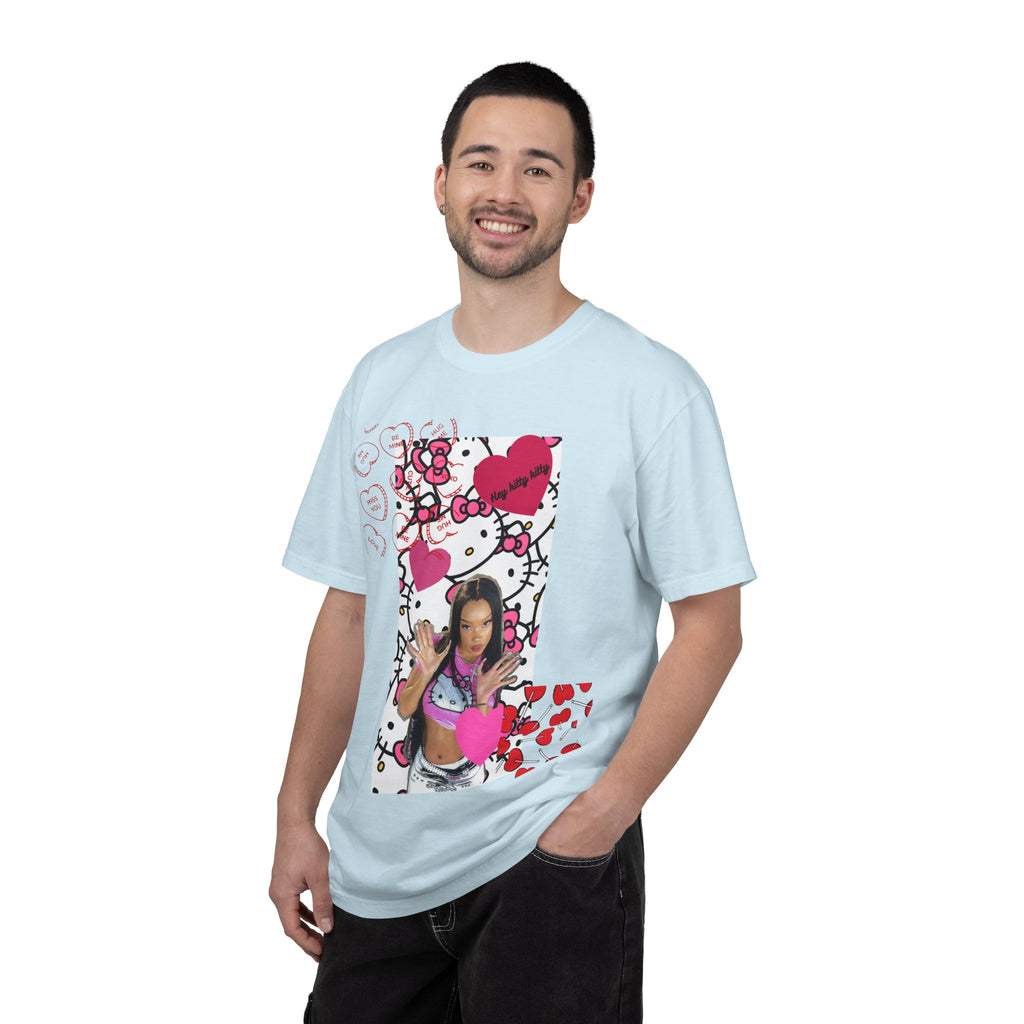 Hey Kitty Kitty Valentine graphic T-shirt
