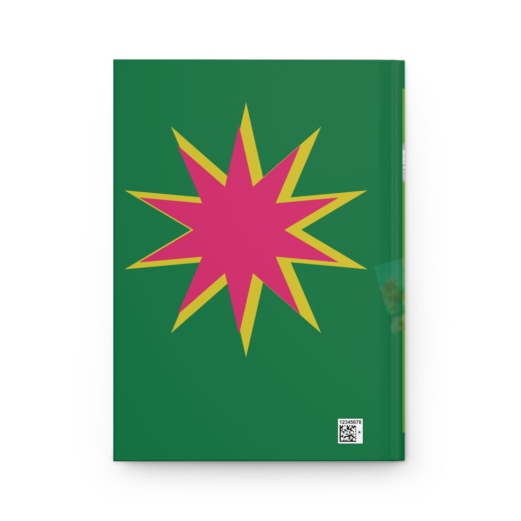 Flower child design Hardcover Journal Matte