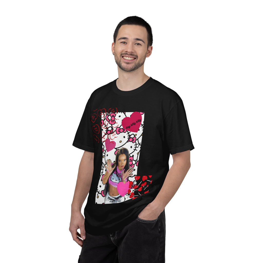 Hey Kitty Kitty Valentine graphic T-shirt