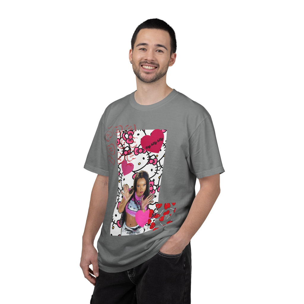 Hey Kitty Kitty Valentine graphic T-shirt