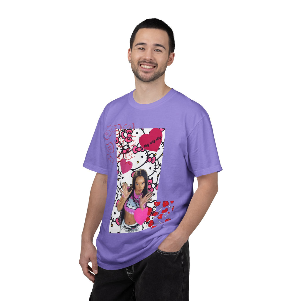 Hey Kitty Kitty Valentine graphic T-shirt
