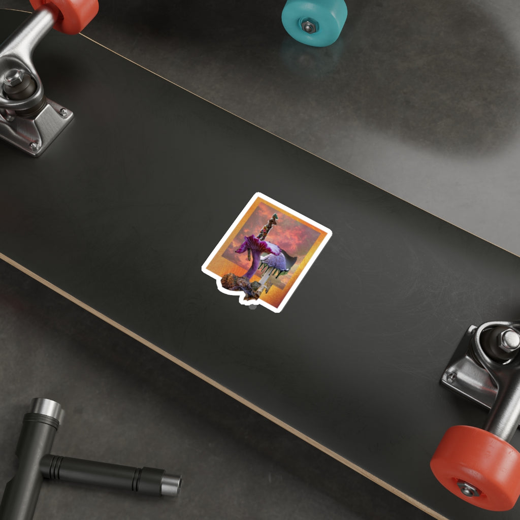 Top of the World Die-Cut Stickers