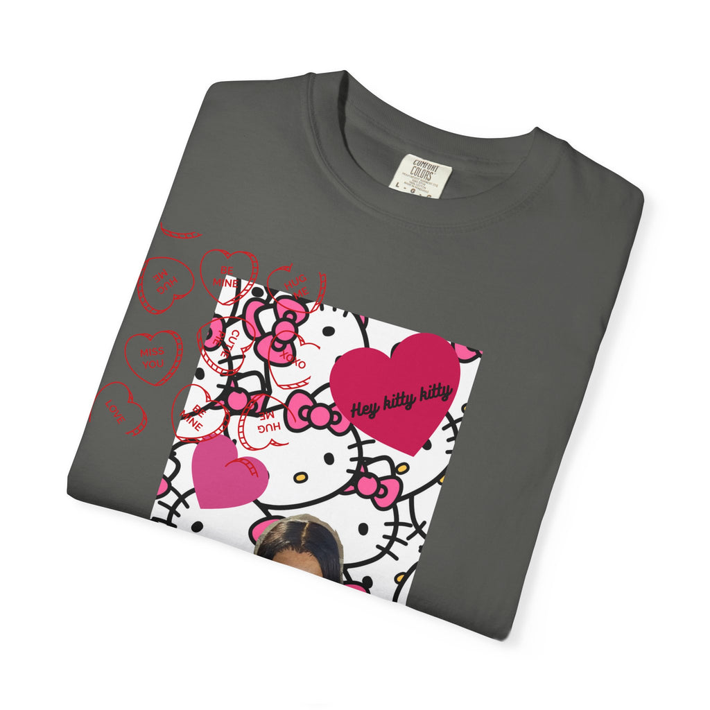 Hey Kitty Kitty Valentine graphic T-shirt