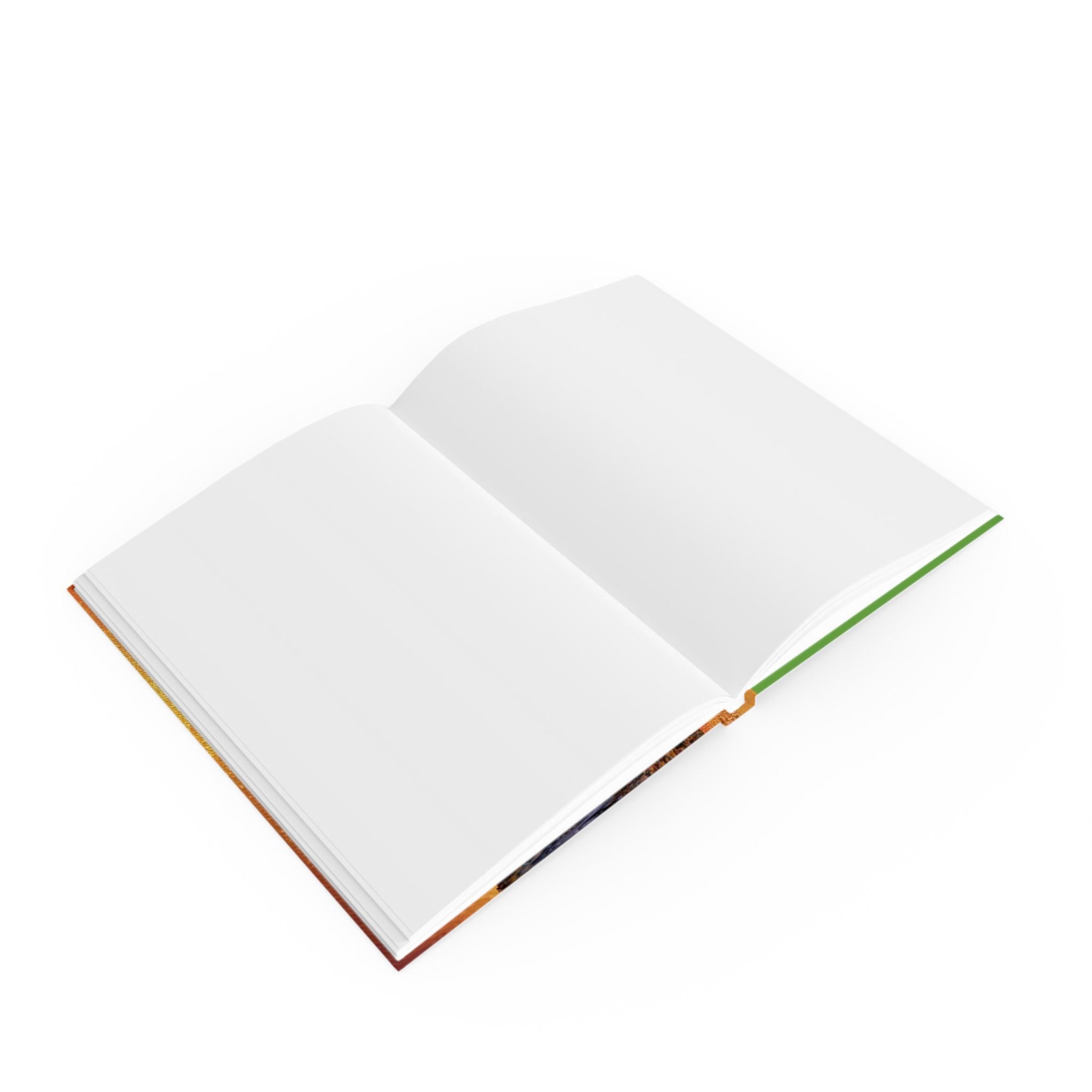 1998 Top of the World collaged hard backed Journal/Sketchbook, blank pages