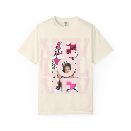 Hey Kitty Kitty Valentine graphic T-shirt