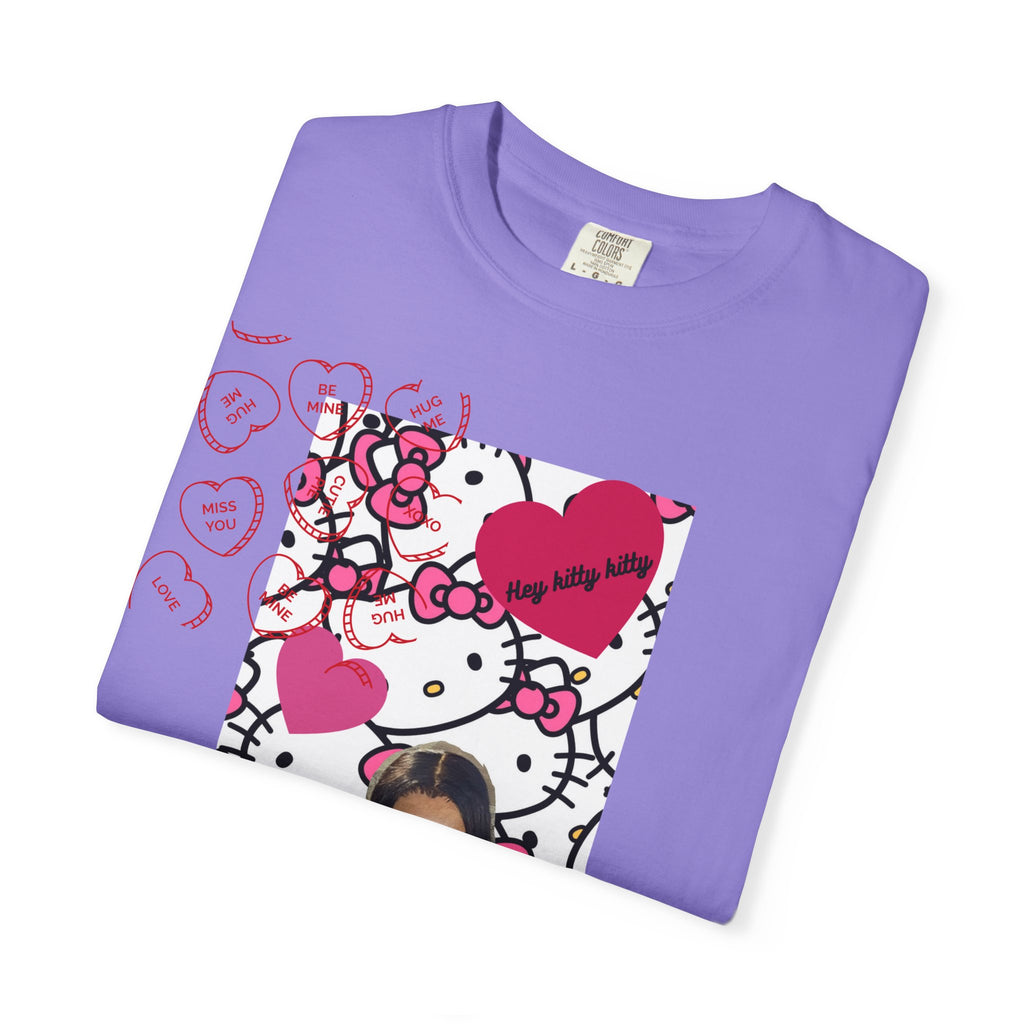 Hey Kitty Kitty Valentine graphic T-shirt