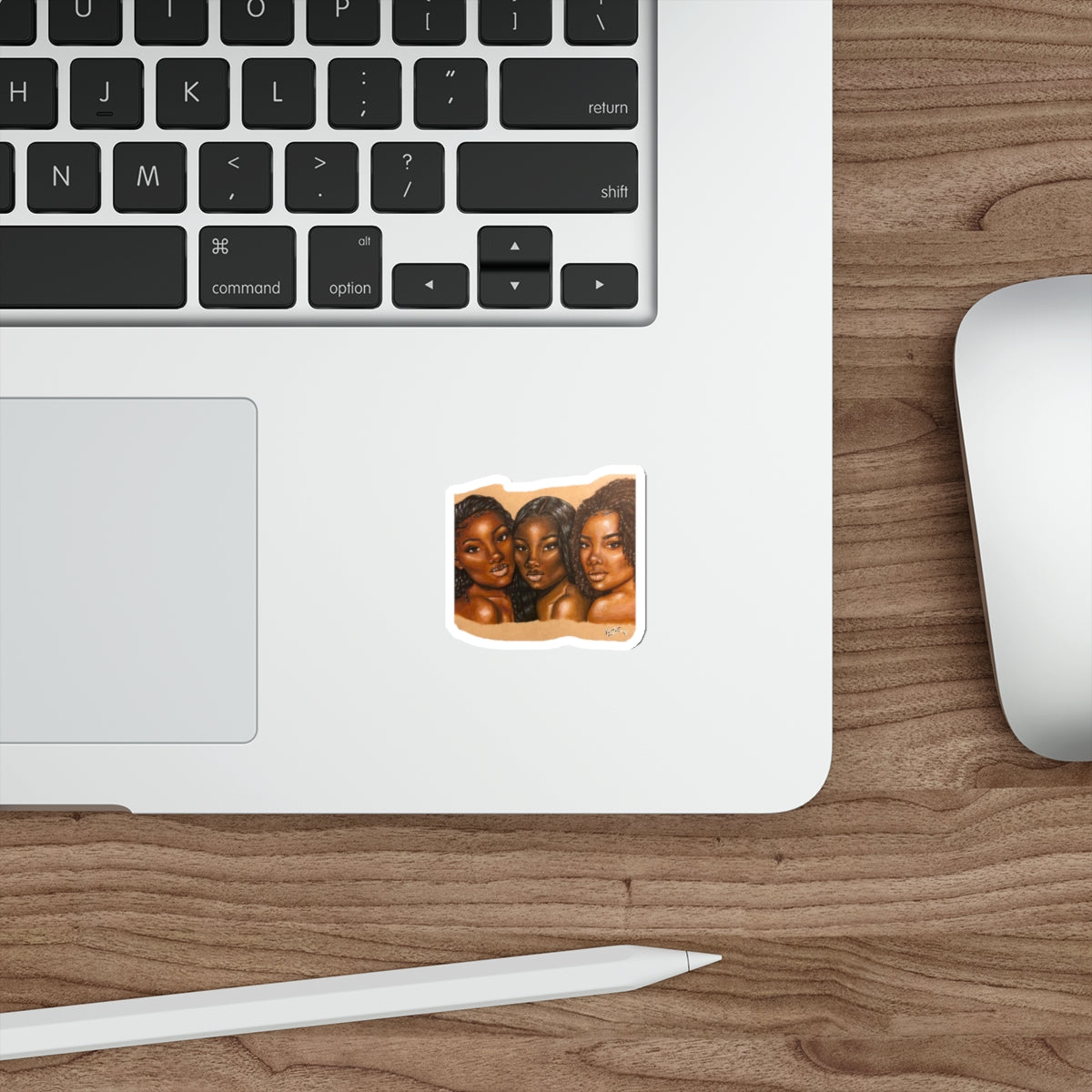 Water proof Cocoa Trio  Stickers